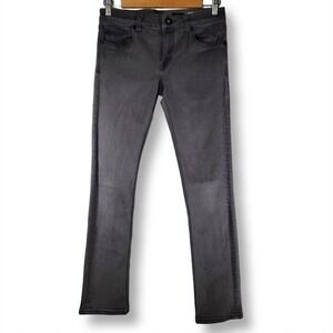 Volcom 2x4 By Denim Skinny Jeans Gray Size 28